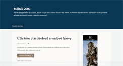 Desktop Screenshot of melnik2000.cz